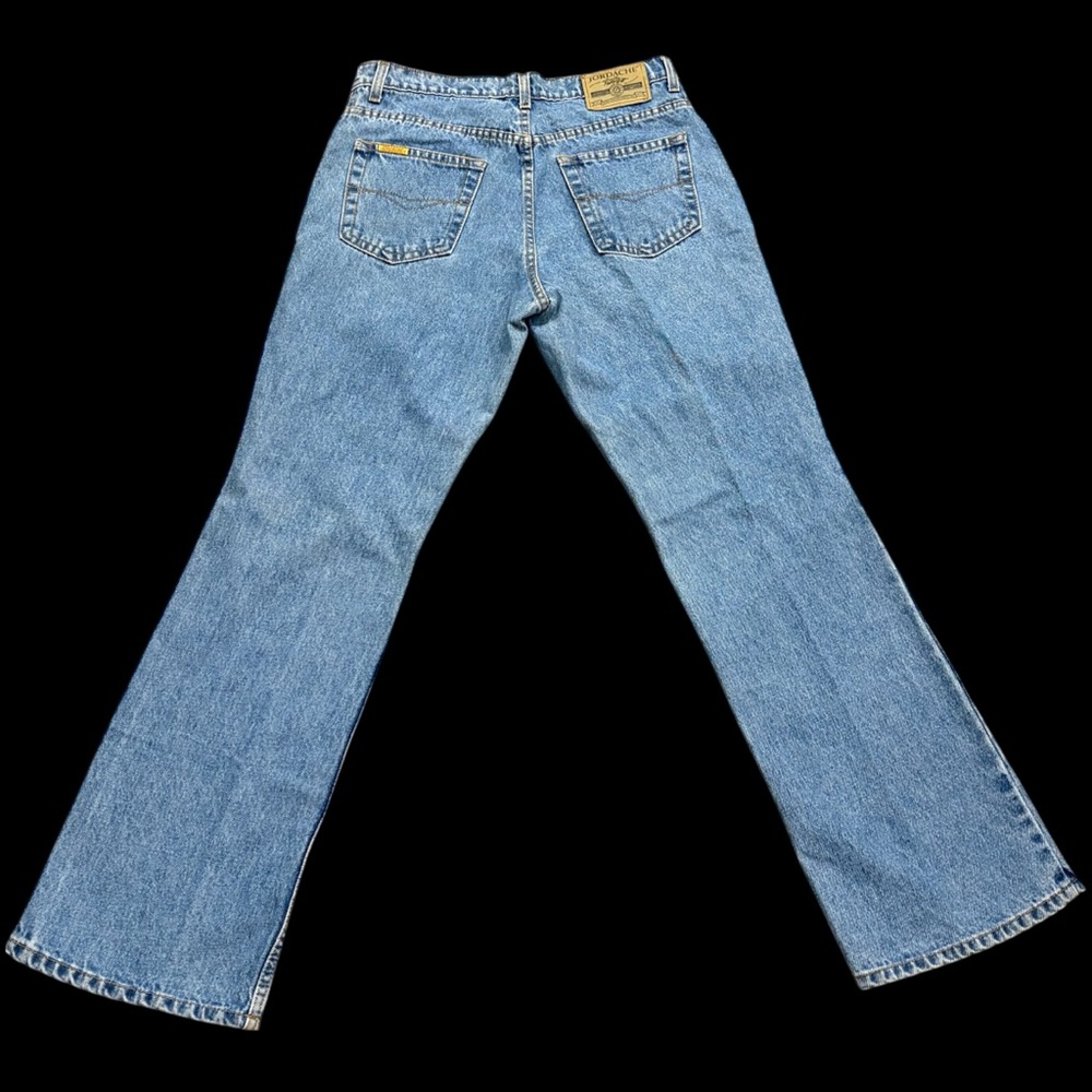 Vintage 90s Y2K Jordache Jeans Size 11/12 Light Wash High Waist Bootcut EUC #74 - Picture 5 of 13